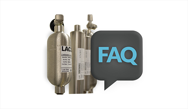 FAQ image showing leak standard examples