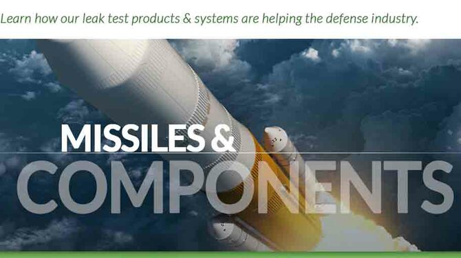 Missiles & Components header