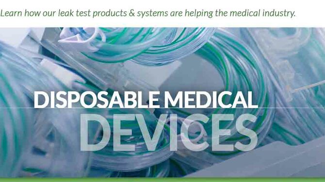 Disposable Medical Devices header