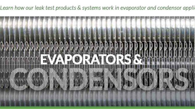 Evaporators & Condensors header