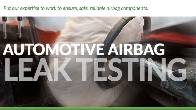 Automotive Airbag Leak Testing header