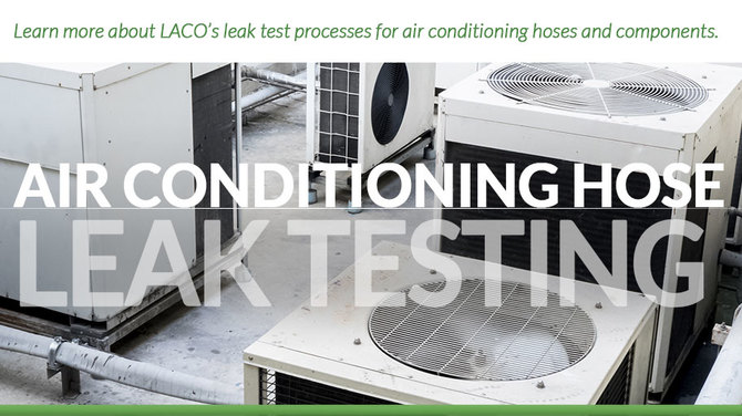 Air Conditioning Hose Leak Testing header