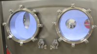 Chamber Viewports on Custom Vacuum System for testing large transportation components