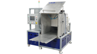 Custom turnkey leak test system for A/C coils with open chamber