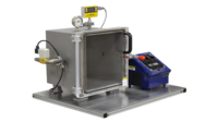 Side View of Vacuum Degassing System for Defense Components