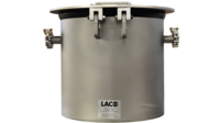 12" X 12" VH Vacuum Chamber shown with U-Gasket Seal, rear view