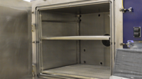 Thermal High Vacuum System for Light Source Technology, vacuum chamber door open