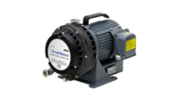 Scroll Meister Vacuum Pump, angled view
