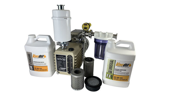 W2V20 Vacuum Pump with Oil And Filter Options image