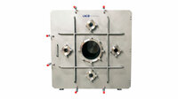 Cube High Vacuum Chamber, front view