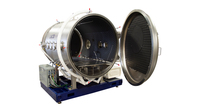 Custom Solution | Horizontal Cylindrical Thermal Vacuum (TVAC) Test System, internal chamber view