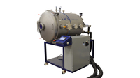 Thermal Cycling Vacuum Test System Rated -70°C to +250°C, front angled view