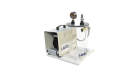 LACO standard tabletop vacuum degassing system, rear view