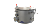 Vertical Vacuum Chamber for Spacecraft Products, front view