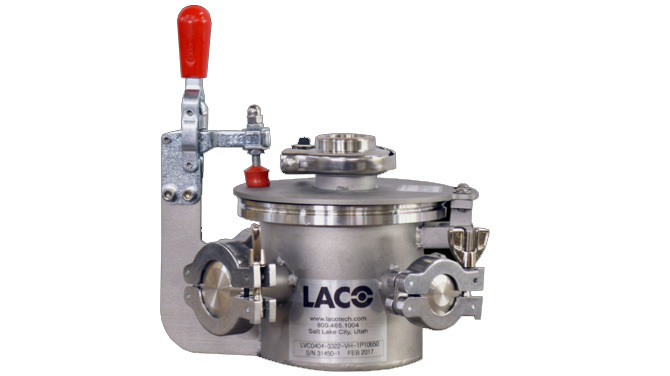 High vacuum chamber for laser welding