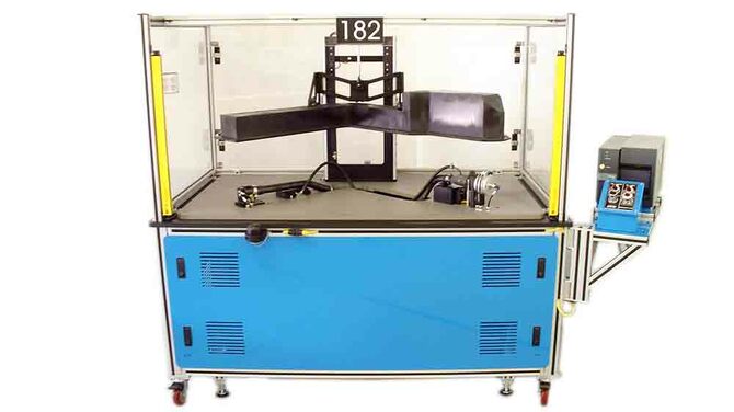 Helium Accumulation System, front view