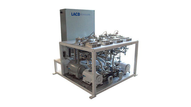 Leak Test System with 4 test chambers