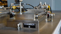 Leak test chamber close up