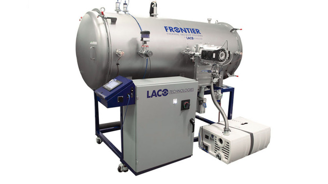 Image showing full view of vacuum chamber, controller and coolers/