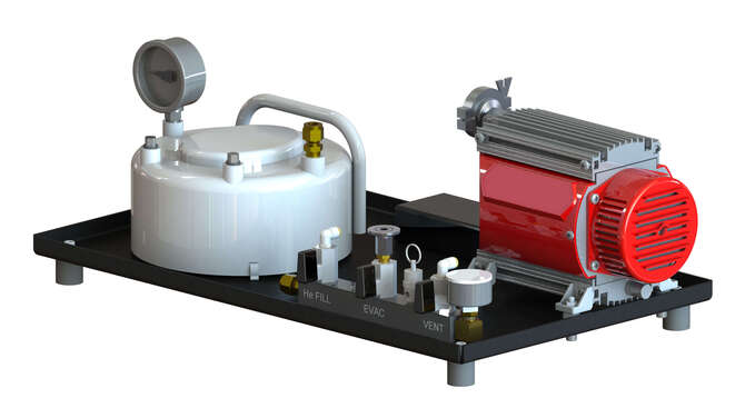 8" x 3" bombing system on base plate