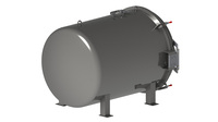 36" X 40" HH VACUUM CHAMBER left rear view