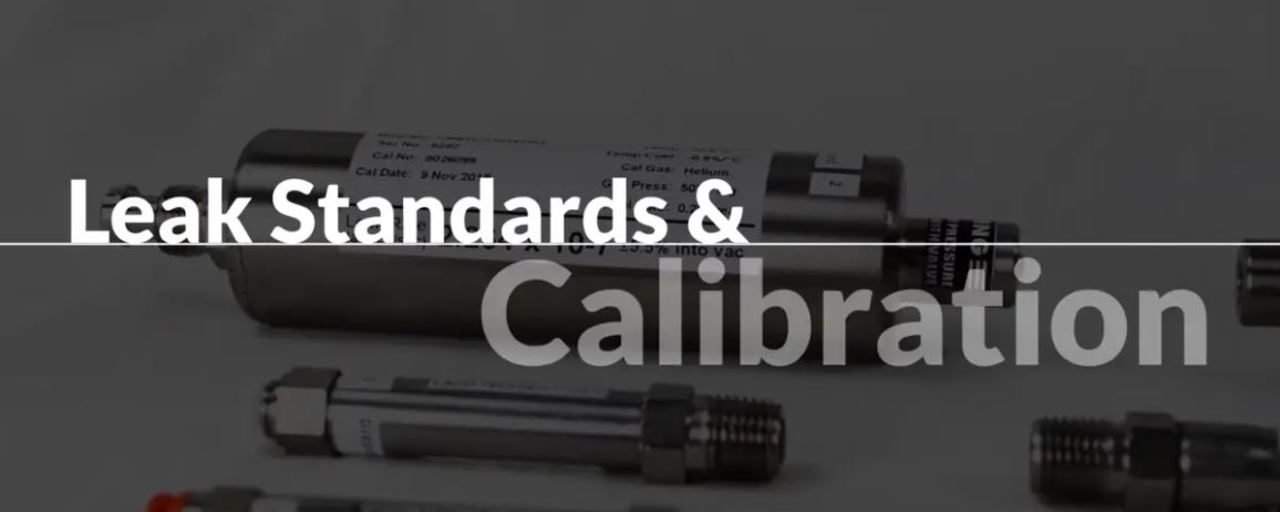 Leak Standards & Calibration header