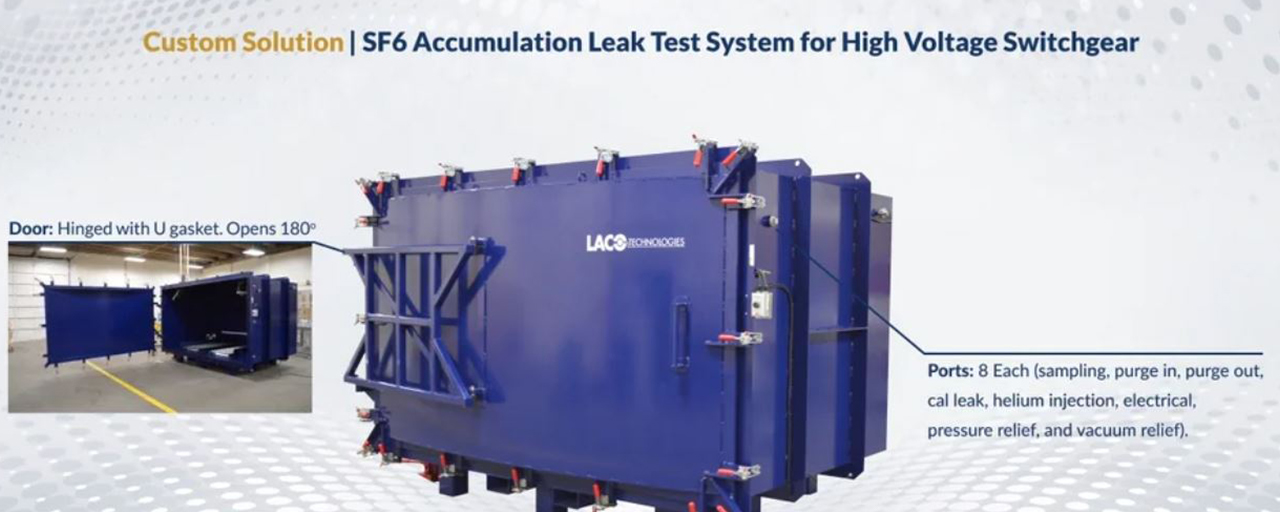 SF6 Accumulation Leak Test System For High Voltage Switchgear header