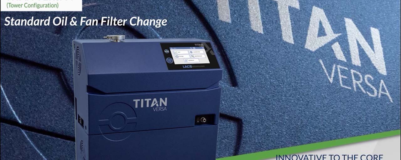 TITAN VERSA Standard Oil & Fan FIlter Change header